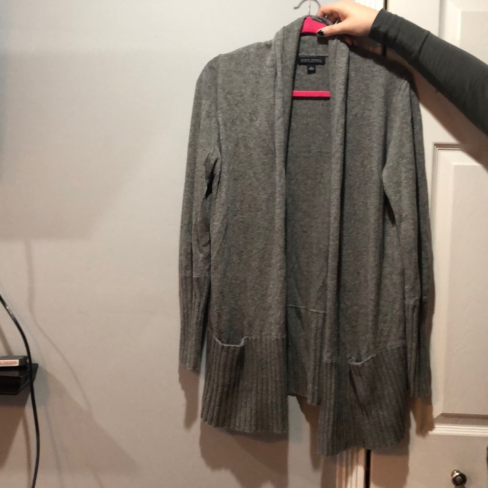 cashmere cardigan
